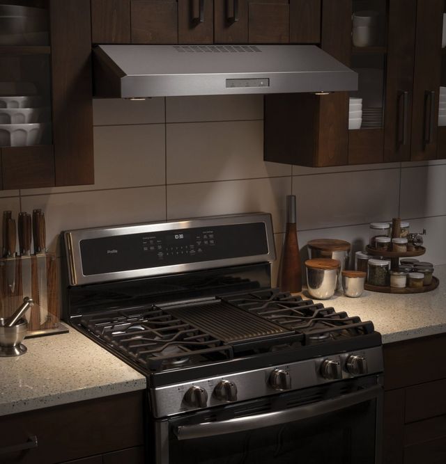GE Profile™ 30" Stainless Steel Under The Cabinet Hood-9