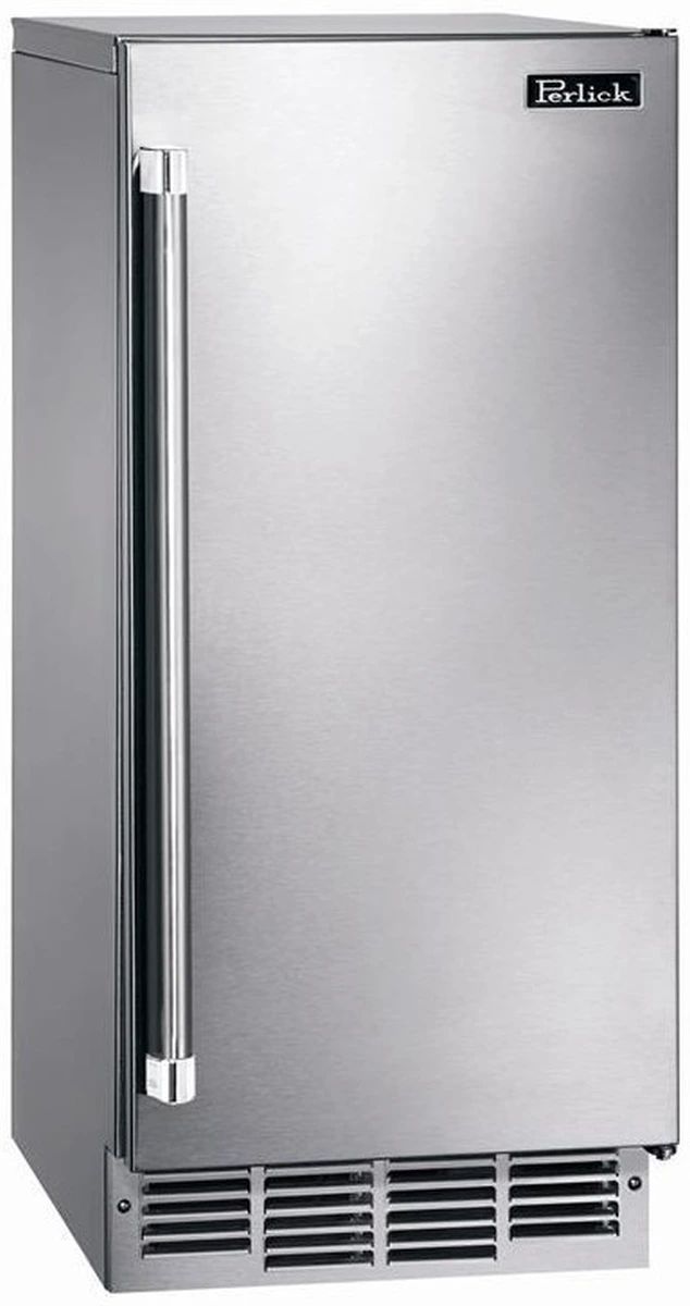 Perlick® Signature Series 15" 51lb. Stainless Steel Undercounter Ice Maker-0