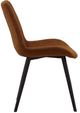 Dovetail Furniture Banon 2-Piece Black/Brown Dining Side Chair Set-2