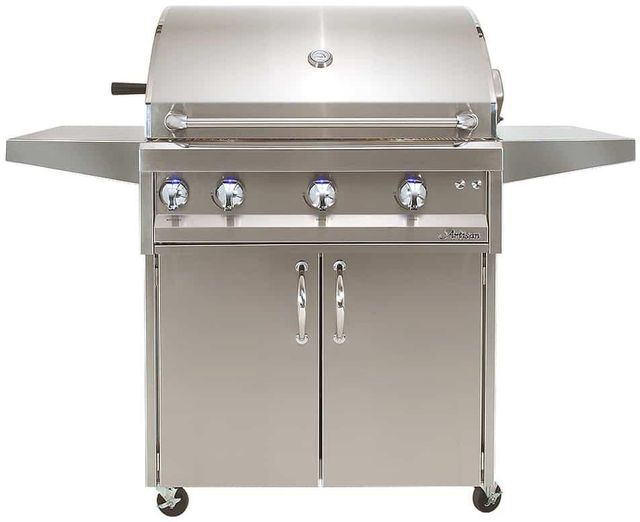Artisan™ Professional Series 4-Burner Stainless Steel Freestanding Liquid Propane Grill-0