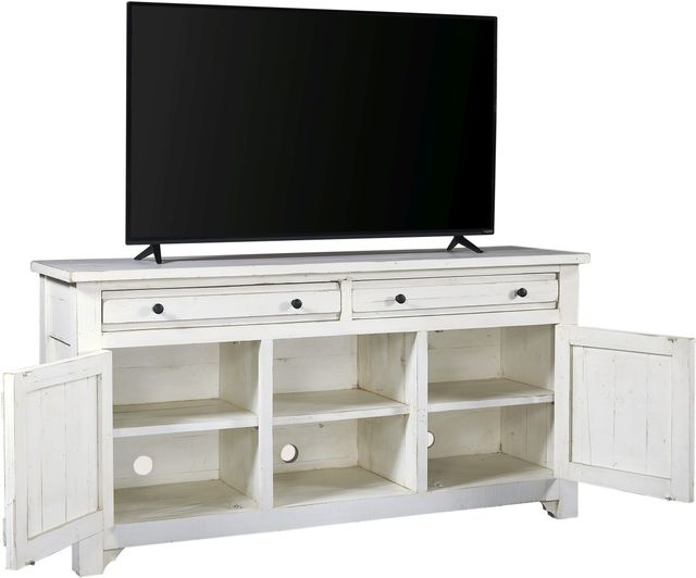 aspenhome® Reeds Farm Weathered White 66" Console-0