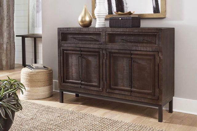 aspenhome® Zander Dark Brown 57" Highboy Console-2