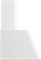 Ilve® Nostalgie II Series 36" White Wall Mounted Range Hood-2