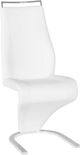 Mazin Furniture Manhattan White Side Dining Chair-0