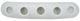 A & B Home White Marble Arched Taper Candle Holder-4