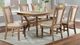 Furniture of America® Upminster 7-Piece Beige/Natural Tone Dining Set-0