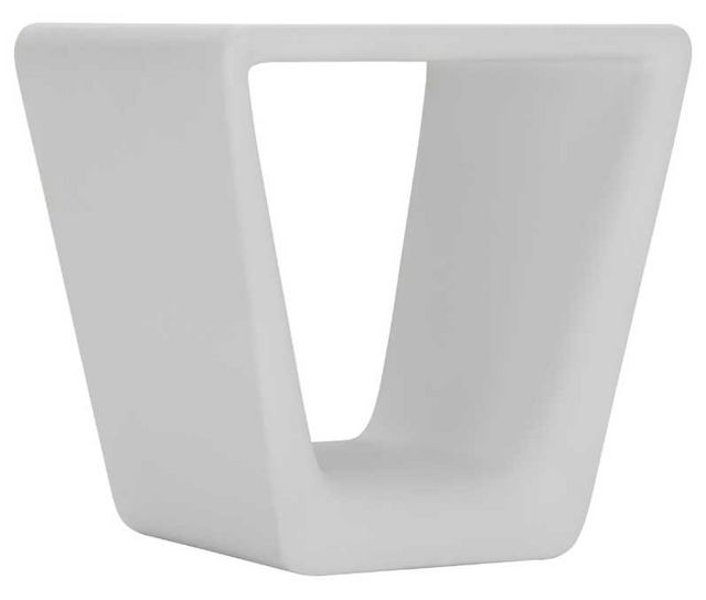 Bernhardt Hyannis Bone Concrete Outdoor Accent Table