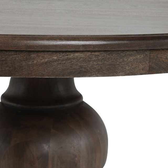 Classic Home Brookside Cocoa Brown 60" Round Dining Table-2
