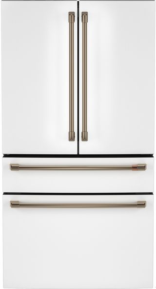 Café™ 36" 28.7 Cu. Ft. Matte White French Door Refrigerator