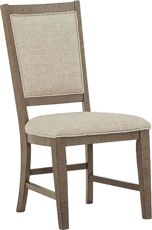 Magnussen Home® Paxton Place 2-Piece Baja Fog/Dovetail Gray Step Up Side Chair with Upholstered Seat and Back-0