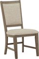Magnussen Home® Paxton Place 2-Piece Baja Fog/Dovetail Gray Step Up Side Chair with Upholstered Seat and Back-0