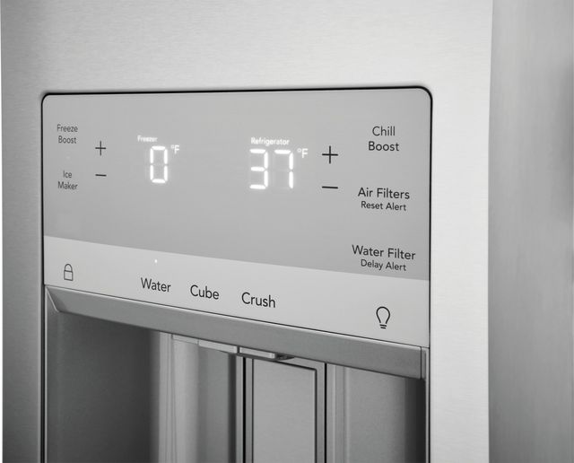 Frigidaire Gallery® 36 in. 21.5 Cu. Ft. Smudge-Proof® Stainless Steel Counter Depth French Door Refrigerator-3