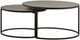 Armen Living Rina 2-Piece Medium Gray Nesting Coffee Table Set -2