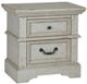 American Woodcrafters 7820 Stonebrook Antique Gray Small Nightstand-0
