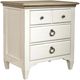 Riverside Furniture Myra Natural/Paperwhite Nightstand-0
