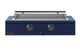 Caliber™ Rockwell Social 48" Cobalt Built-In Natural Gas Outdoor Griddle with Pewter Hardware-0