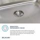 Elkay Lustertone® Classic Lustrous Satin 22" x 19-1/2" Single Bowl Drop-in Sink-3