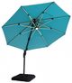 Furniture of America® Fera Teal Aluminum/Polyester Outdoor Umbrella-0