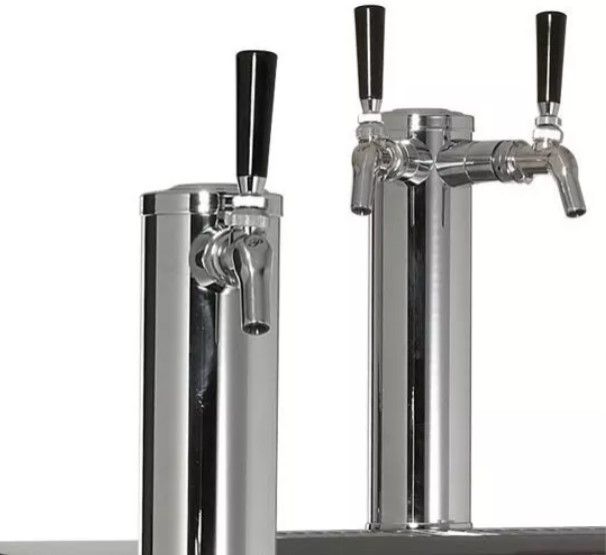 Perlick® C-Series 5.2 Cu. Ft. Stainless Steel Beer Cooler/Kegerator-1