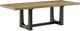 Emerald Home Sutton Place Caramel Dining Table with Cocoa Base-0