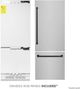 ZLINE Autograph Edition 30" 16.1 Cu. Ft. Satin Stainless Steel Built-In Bottom Freezer Refrigerator-4
