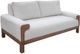 International Furniture Direct Sedona Light Cream Loveseat-0