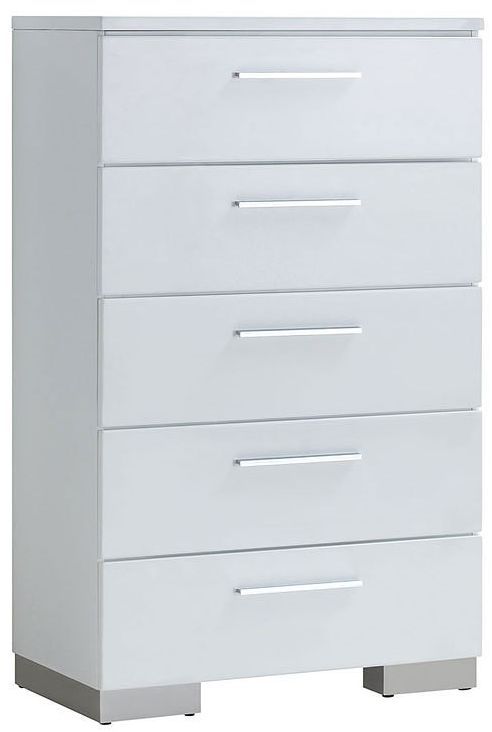 Furniture of America® Christie White Chest-0