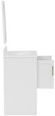 Linon Barkley White 25" Vanity with Mirror-3