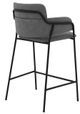 Armen Living Oshen Gray 26" Counter Stool-1