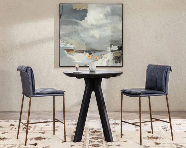 Classic Home Mayer Ocean Blue Counter Stool-1