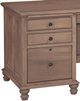 Urban Collections by Yutzy Woodworking Wrightsville Driftwood/Wormy Maple 66" Double Pedestal Executive Desk-1