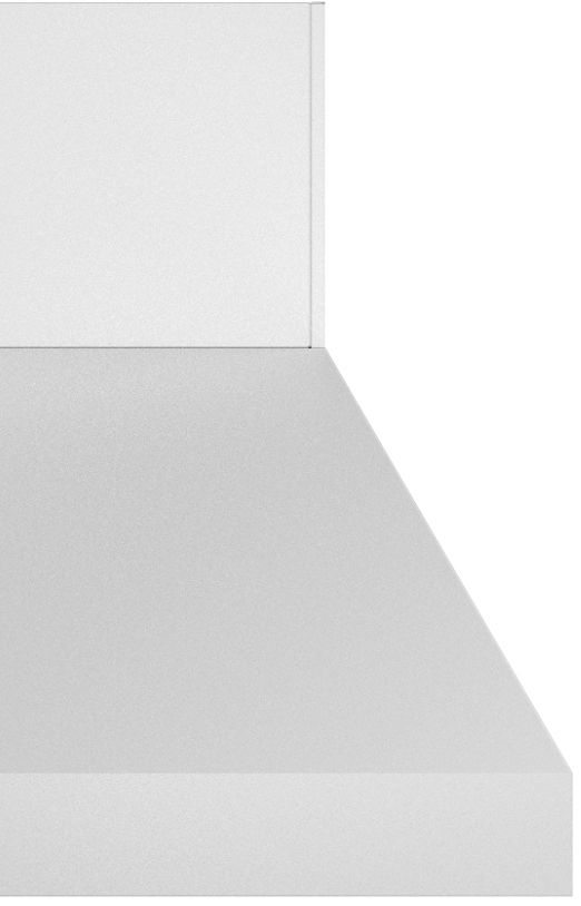 Vent-A-Hood® Euroline Pro 54" White Wall Mounted Range Hood-2
