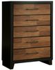Benchcraft® Kraeburn Black/Brown Chest-0