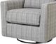 Fusion Furniture Trilogy Khaki Cassidy Marble Swivel Glider Chair-1