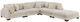 Homelegance® Traverse 2-Piece Plush Beige Modular Sectional with Ottoman-0