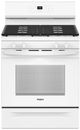 Whirlpool® 30" White Freestanding Gas Range-0