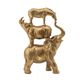 A & B Home Metallic Copper Stacking Animals-3