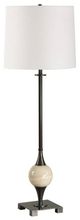 Uttermost® Dempsey Bronze Buffet Lamp with Off-White Accent-3