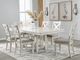 Signature Design by Ashley® Robbinsdale 7-Piece Antique White Dining Table Set-3