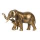 A & B Home Bronze Elephant Statue-2
