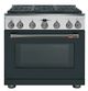 Café™ 36" Matte Black Professional Style Gas Range-4