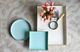 A & B Home Mimosa Powder Blue Round Tray-4
