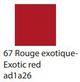 Zenima® Bamboo Rayon and Polyester Exotic Red Double 220 Thread Duvet Cover-2