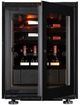 EuroCave Inspiration 22" Black Built-In or Freestanding Wine Column -1