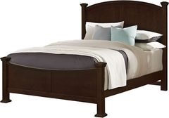 Vaughan-Bassett Bonanza Merlot California King Panel Bed