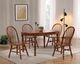 TEI Burnished Walnut 42" Round Dining Table-2