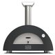 Alfa Moderno 3 Pizze 43" Anthracite Gray Natural Gas Pizza Oven-0