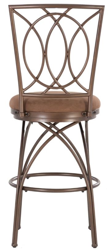 Powell® Brasco Bronze/Tan Big and Tall Bar Stool-4