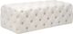 TOV Furniture Kaylee Cream Velvet Ottoman-1