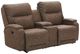 Best® Home Furnishings Customizable Maverly Leather Manual Rocker Reclining Loveseat with Console -0